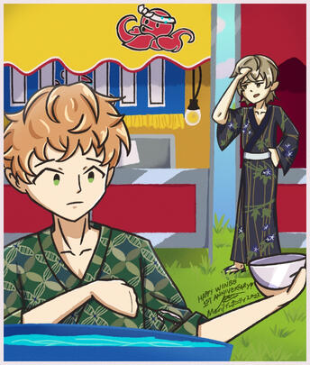 wind boys! 1st anniversary zine: after failing to catch (2022)