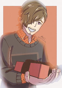 present from mr. yamashita (the idolm@ster sideM fanart, 2024)